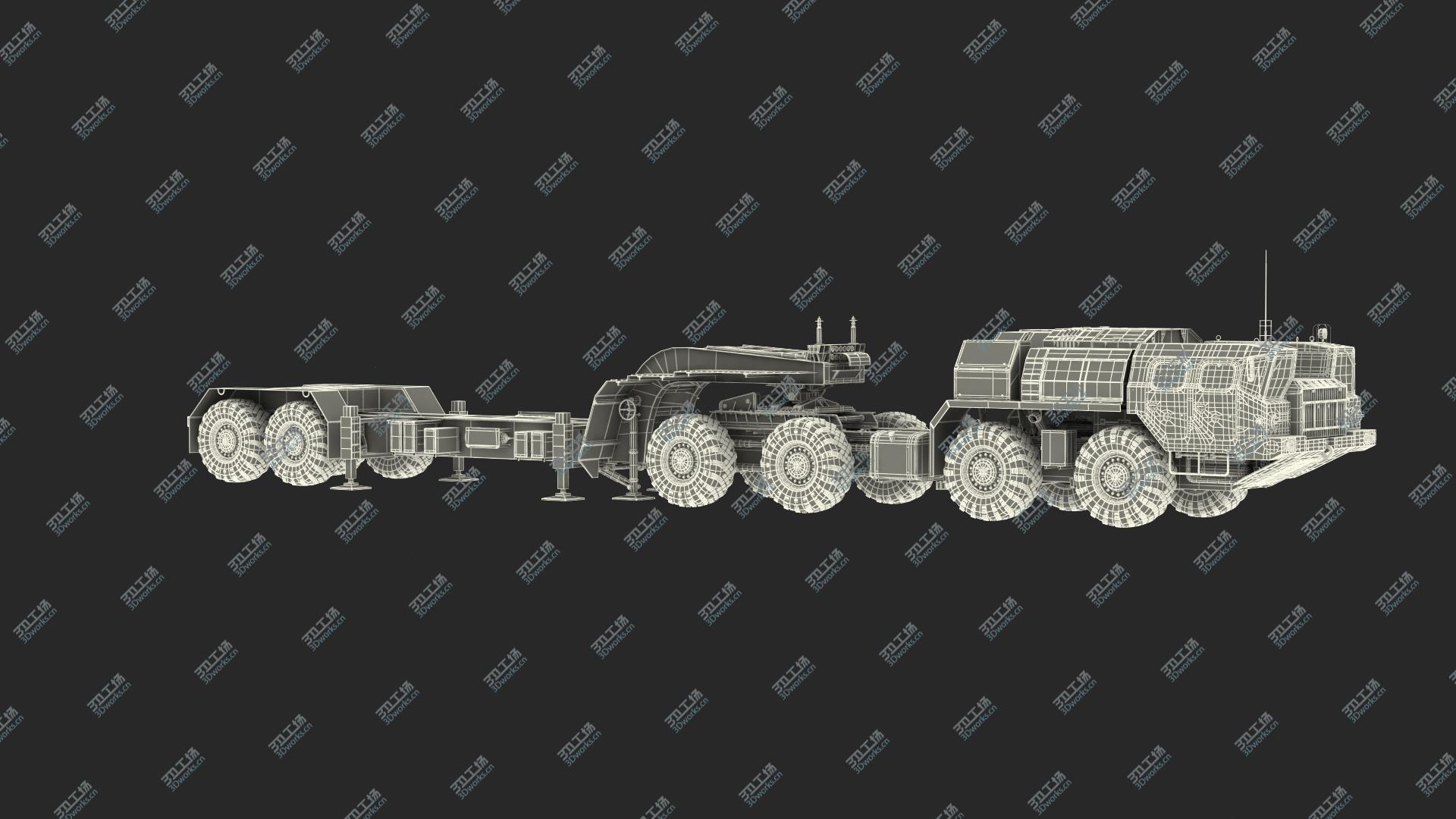 images/goods_img/20210313/3D MAZ 7410 with Semi Trailer Camo Rigged/3.jpg